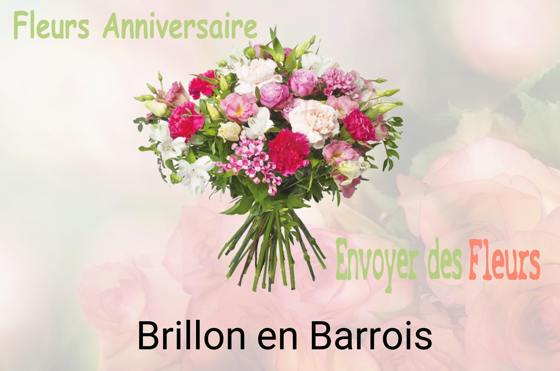 Bouquet de fleurs d’anniversaire livré à Brillon-en-Barrois