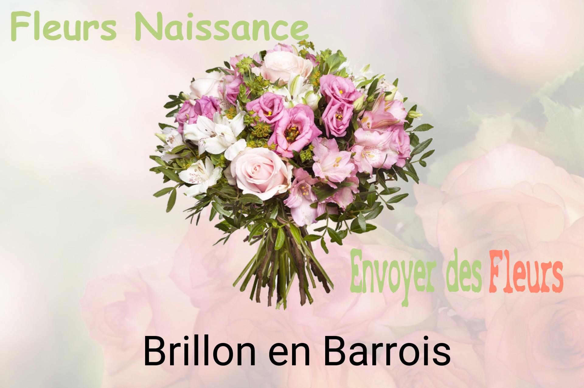 Bouquet de fleurs de naissance livré à Brillon-en-Barrois